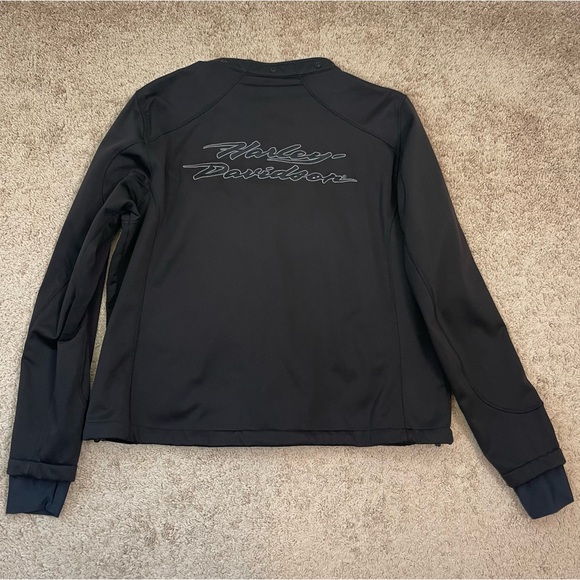 Harley Davidson Women's Mid Layer Soft Shell Motorcycle Riding Jacket Size 2XL - Picture 11 of 16